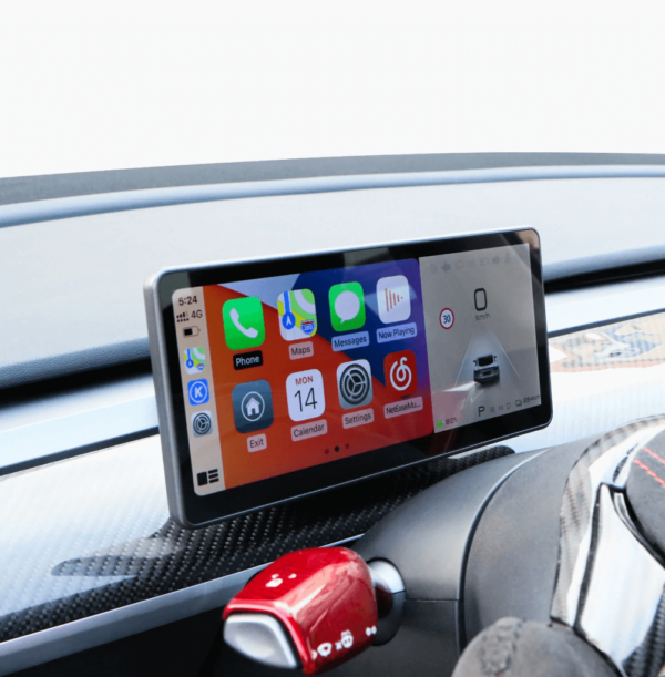 מסך WAZE לטסלה, מסך 9 אינץ לינוקס
